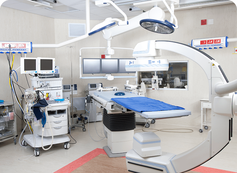 Modern medical operating room